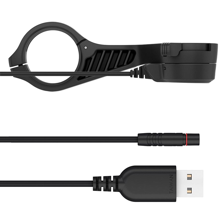 660353-01::1::660353-01::Garmin, Câble Edge Power Mount, USB-A, 400mm