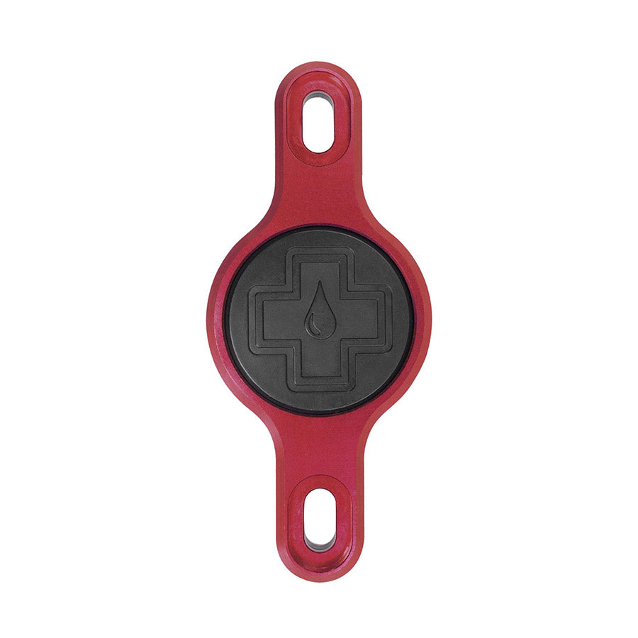 660355-02::0::660355-02::Muc-Off, Secure Tag Holder V2, Porte-bidon, Rouge