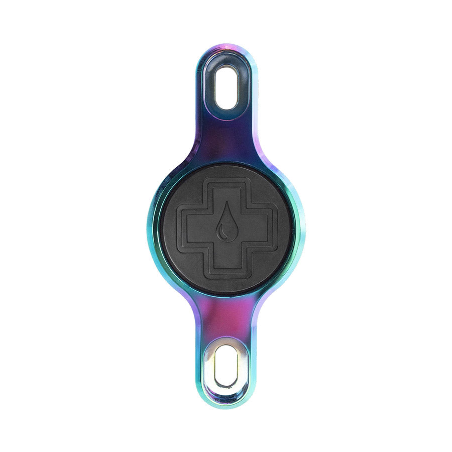 660355-04::0::660355-04::Muc-Off, Secure Tag Holder V2, Porte-bidon, Multicolore