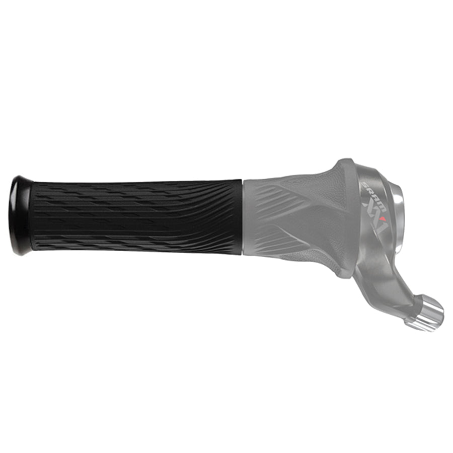 670361-02::0::670361-02::SRAM, XX1 Lockings Gripshift, Poignées, Noir, Paire