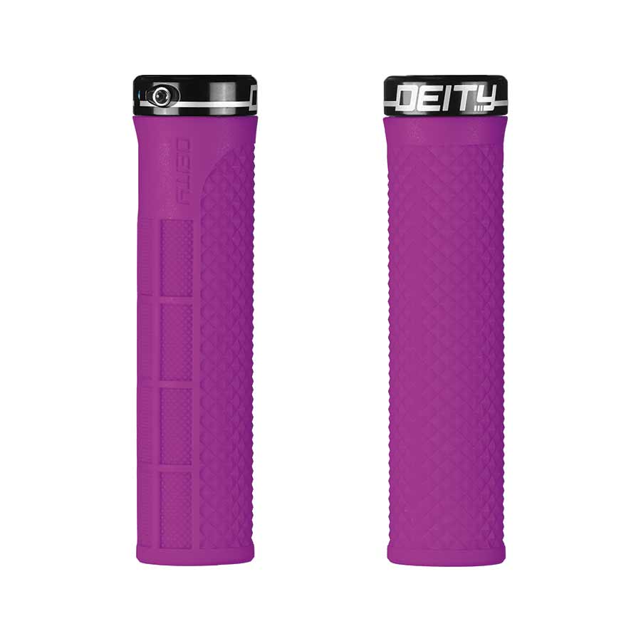 670656-11::0::670656-11::Deity, LockJaw, Poignées, 132mm, Rose, Paire