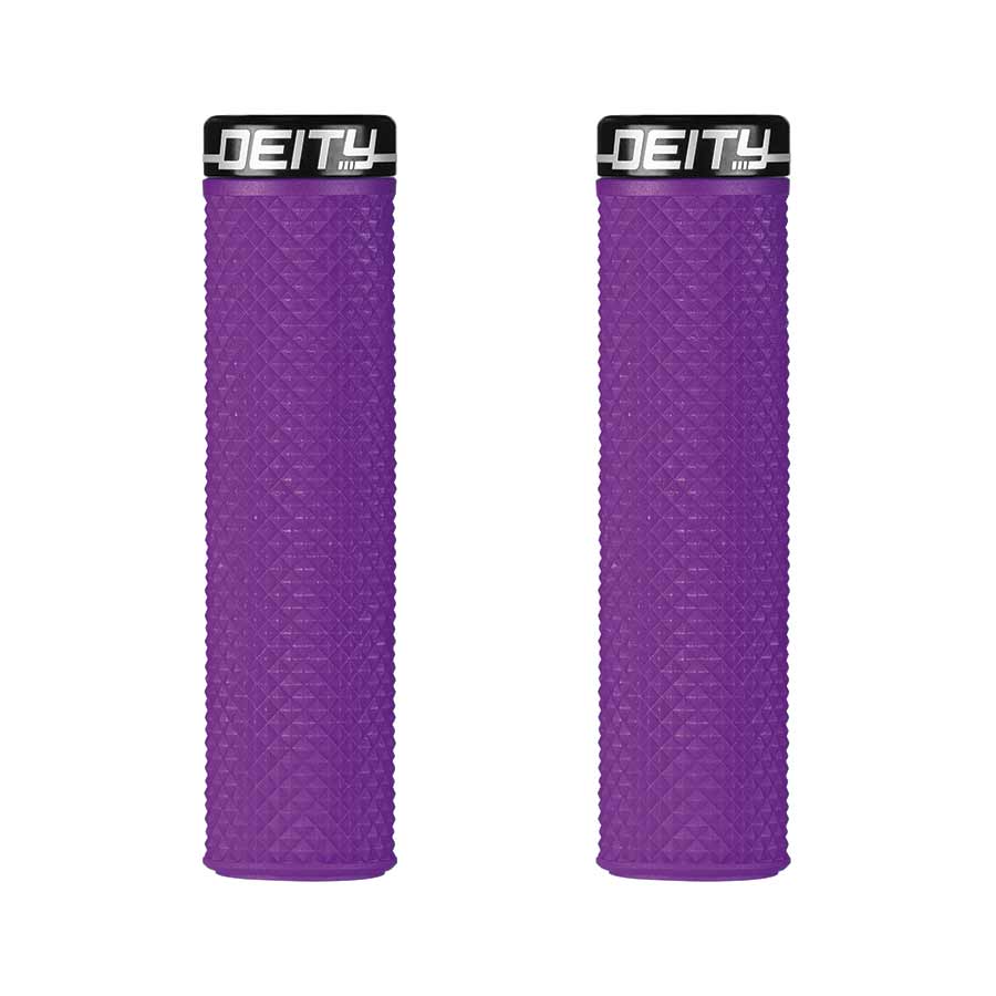 670657-08::0::670657-08::Deity, Supracush, Poignées, 133mm, Mauve, Paire