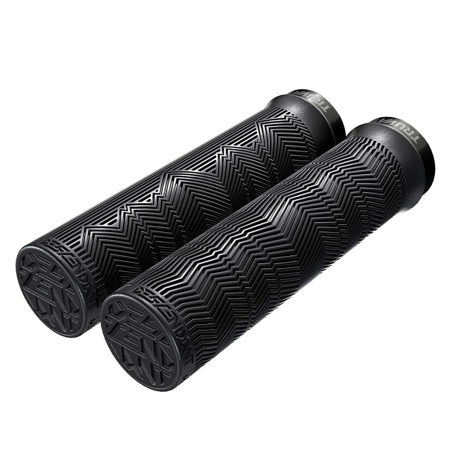 670674-01::0::670674-01::Truvativ, Descendant à un collet, Poignées, 133mm, Noir, Paire