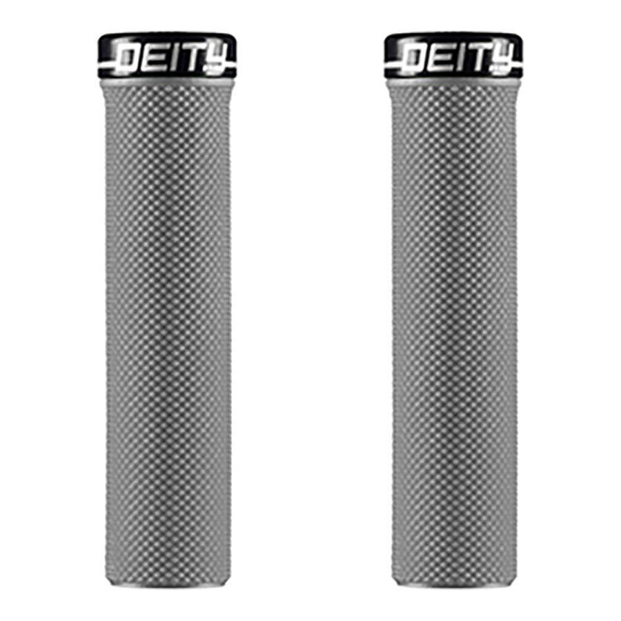 670676-02::0::670676-02::Deity, Slimfit, Poignées, 132mm, Stealth, Paire