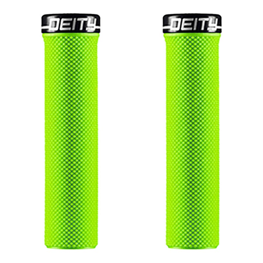 670676-05::0::670676-05::Deity, Slimfit, Poignées, 132mm, Vert, Paire