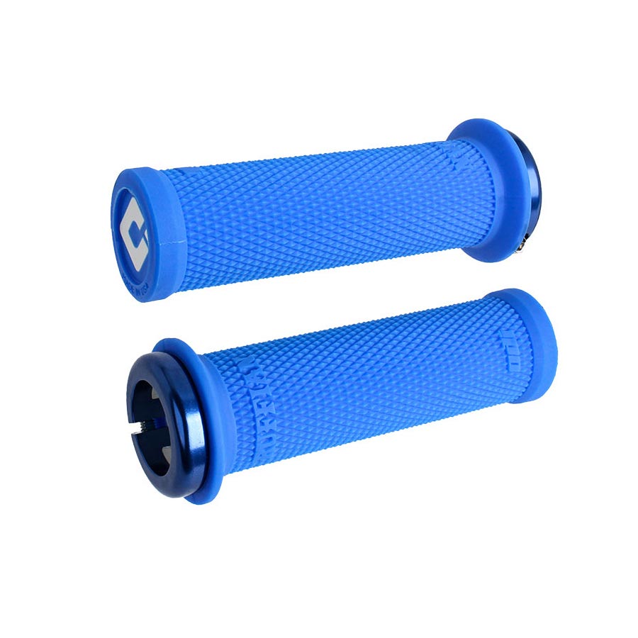 670722-05::0::670722-05::ODI, Ruffian Mini V2.1, Poignées, 110mm, Bleu, Paire