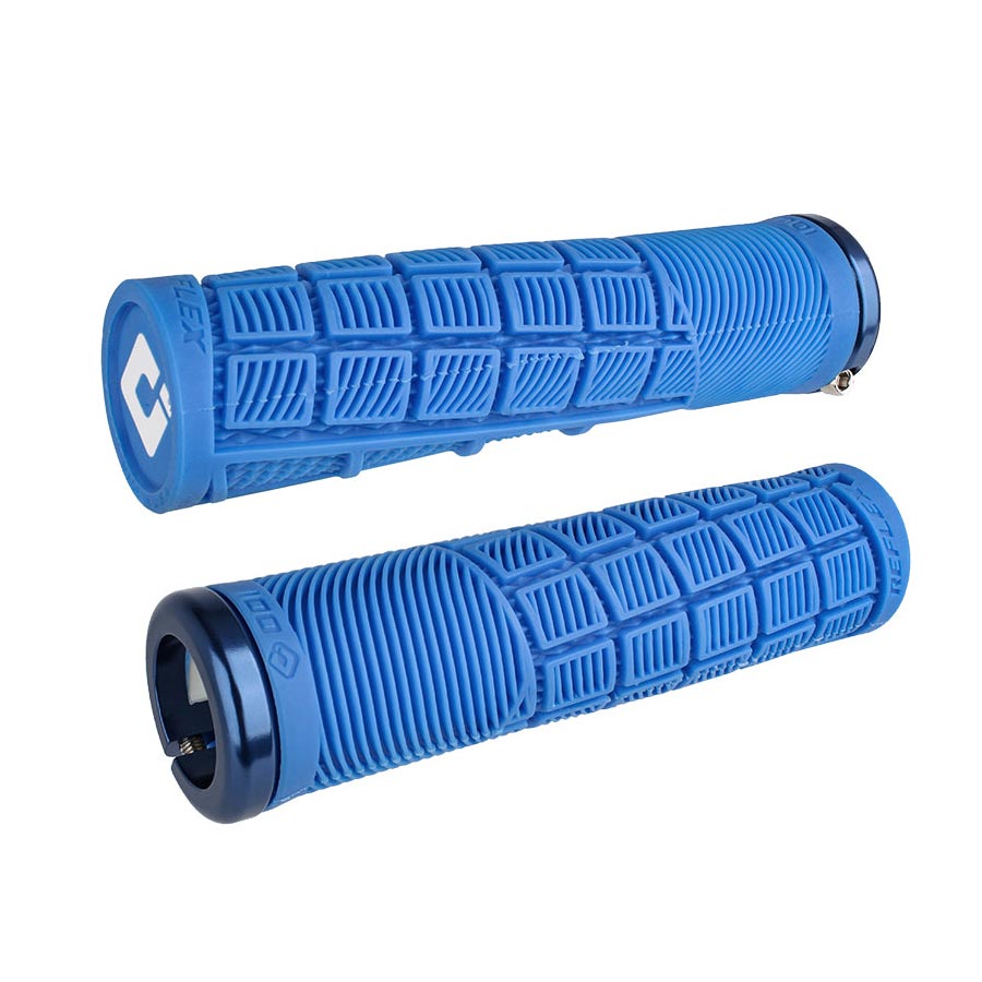 670724-08::0::670724-08::ODI, Reflex v2.1, Poignées, 135mm, Bleu, Paire