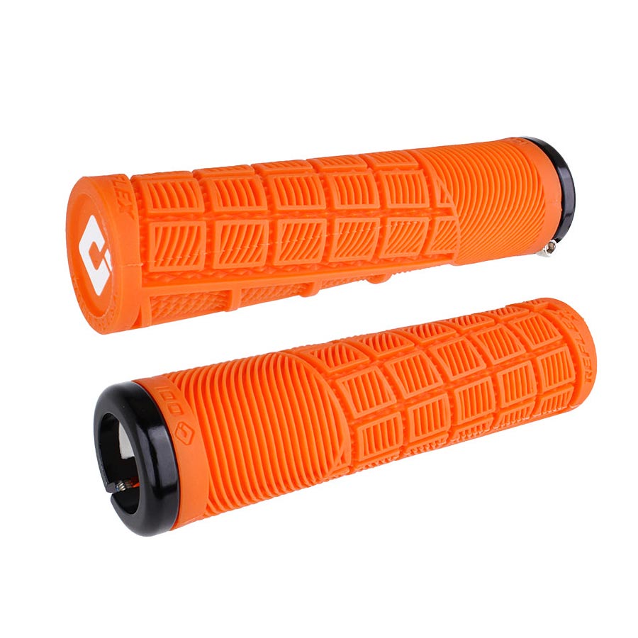 670725-03::0::670725-03::ODI, Reflex XL v2.1, Poignées, 135mm, Orange, Paire
