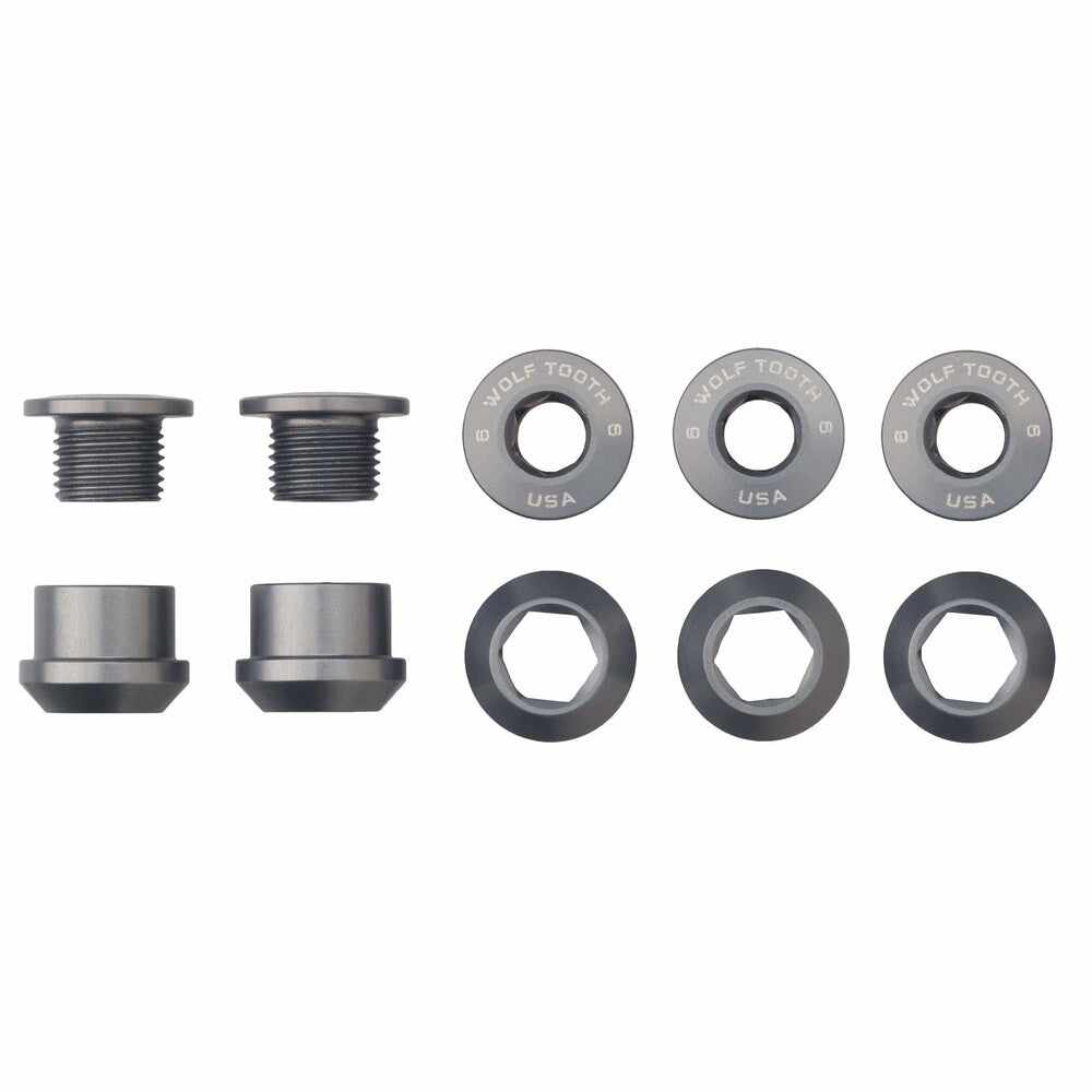 WO-5CBCN06GRY::0::WO-5CBCN06GRY::5 BOULONS POUR 1X - 5 PCS. GUNMETAL 6MM