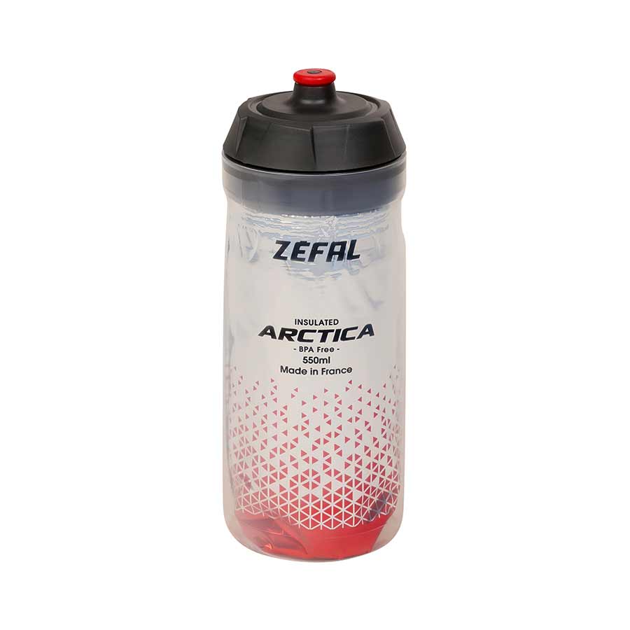 700032-12::0::700032-12::Zefal, Arctica 55, Bidon isolé, 550ml / 19oz, Argent-Rouge