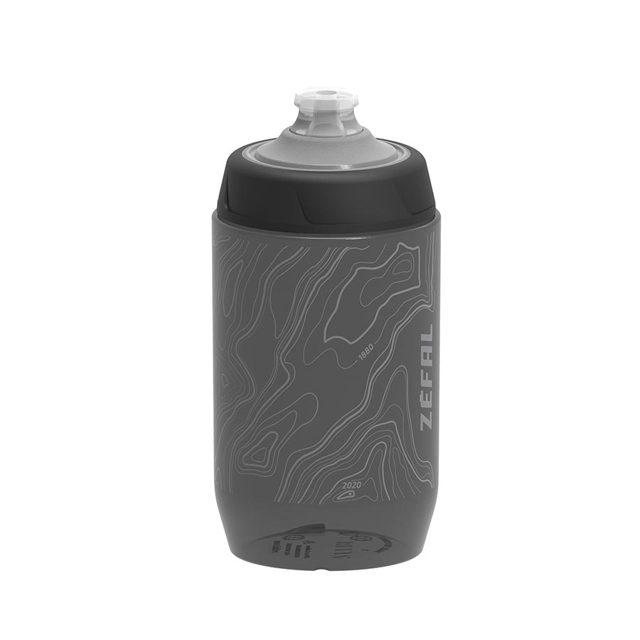 700252-01::0::700252-01::Zefal, Sense Pro 50, Bidon, 500ml / 17oz, Gris noir Fumé