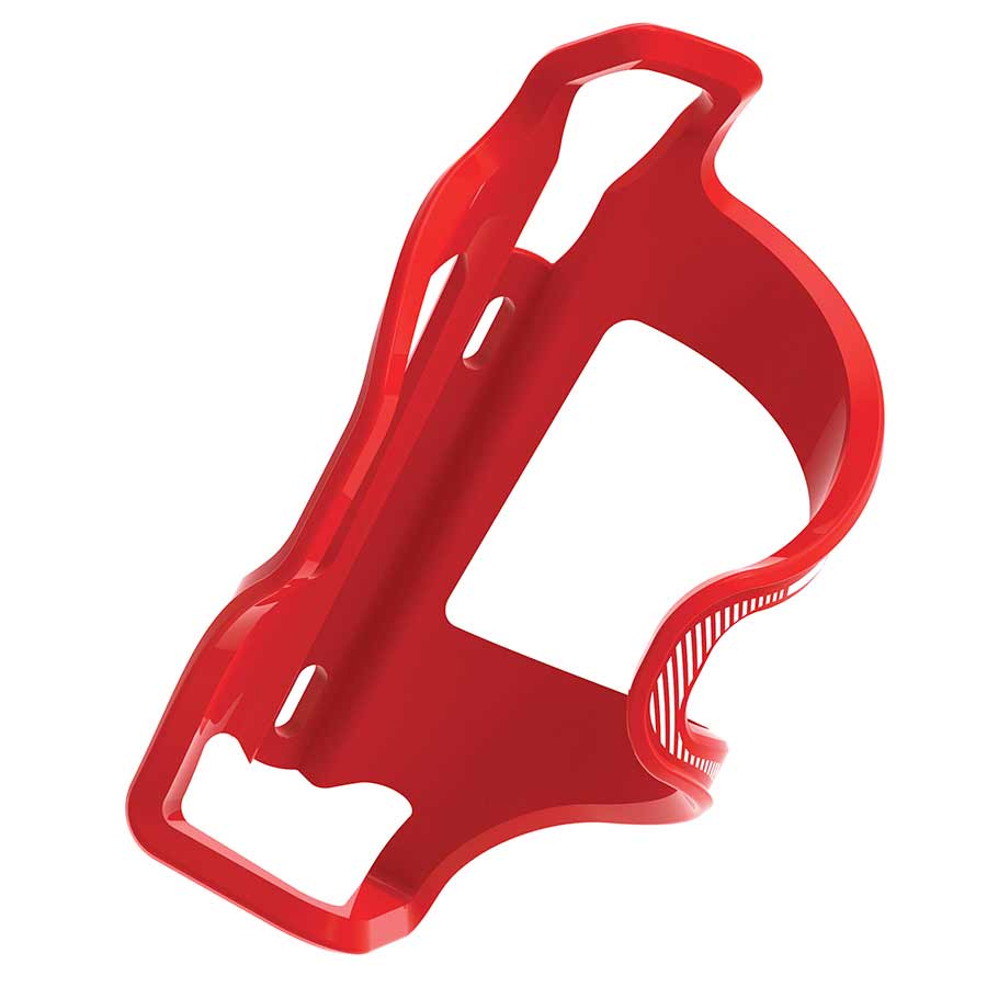 710068-07::0::710068-07::Lezyne, Flow Side Load, Porte-Bidon, Composite, Chargement à gauche, Rouge, 48g
