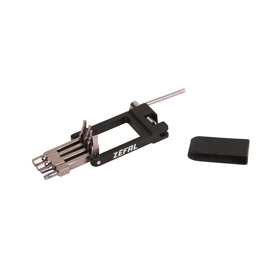 710205-01::3::710205-01::Zefal, AFA 8 Plus, Support de porte-bidon, Multi Tool: Hex 2/2.5/3/4/5/6, T25, Tourne Vis Plat, Outil à Chaine, Ouvre Bouteille