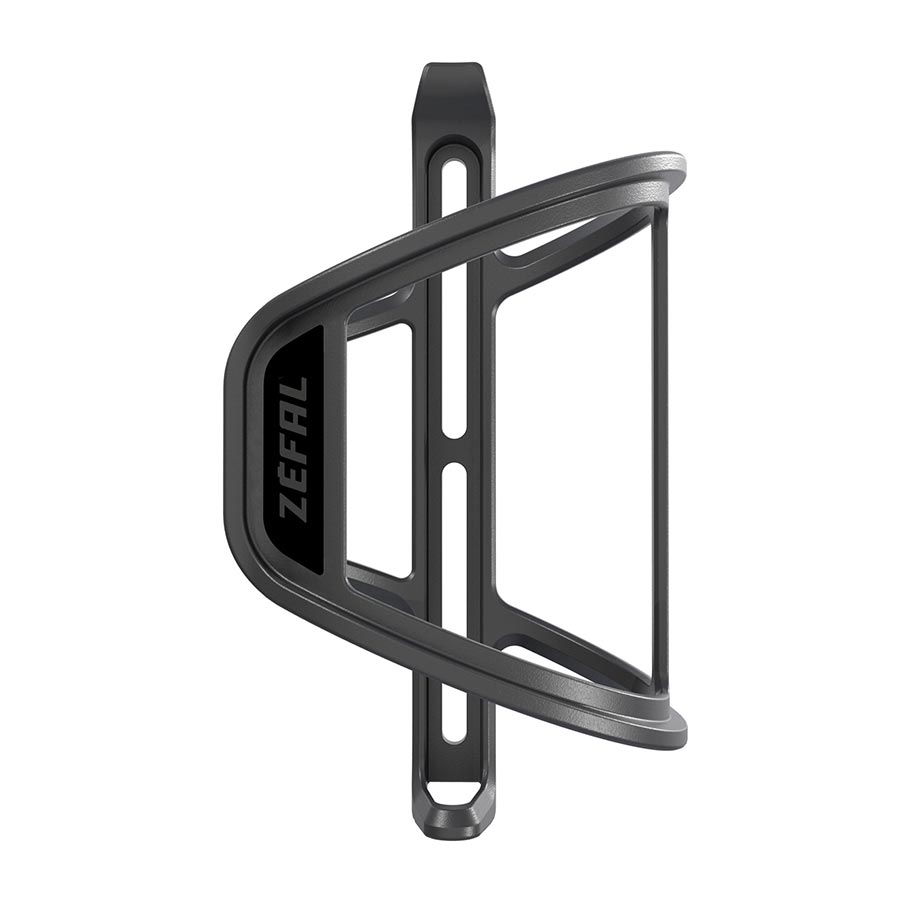 710211-01::0::710211-01::Zefal, Pulse S2, Porte-Bidon, Carbone, 28g, Noir, Gauche