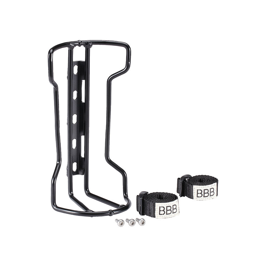 710277-01::0::710277-01::BBB Cycling, BBC-81 StackRack, Porte-Bidon, Aluminium, Cargo, 169g, Noir