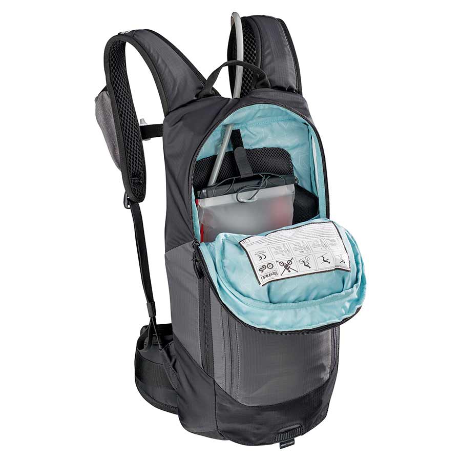 721228-02-ML::4::721228-02-ML::EVOC, FR Lite Race, Sac à dos avec protection, 10L, Gris carbone/Noir, ML