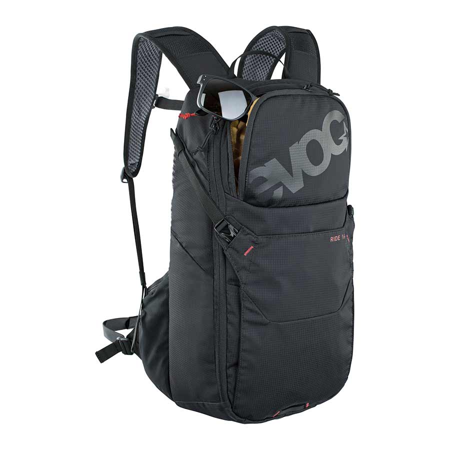 721367-01::2::721367-01::EVOC, Ride 16, Sac d'hydratation, Volume: 16L, Réservoir: Non inclus, Noir