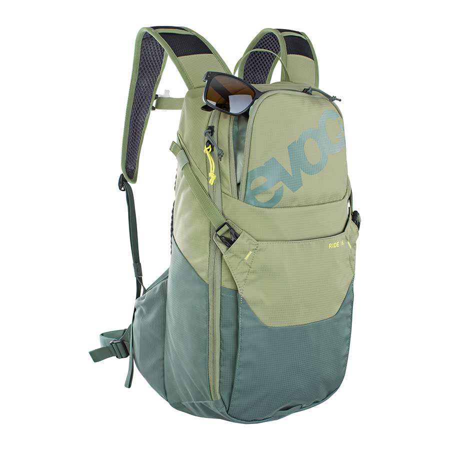 721367-02::2::721367-02::EVOC, Ride 16, Sac d'hydratation, Volume: 16L, Réservoir: Non inclus, Olive pâle/Olive