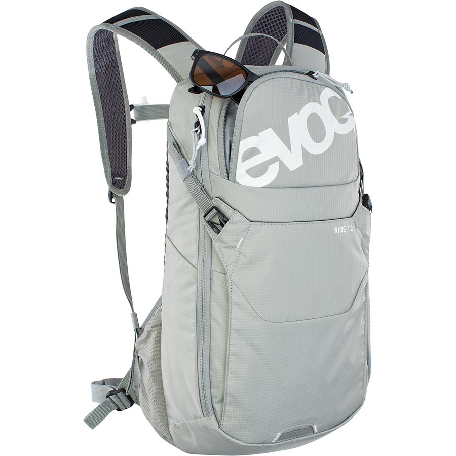 721368-05::2::721368-05::EVOC, Ride 12, Sac d'hydratation, Volume: 12L, Réservoir: Inclus (2L), Pierre