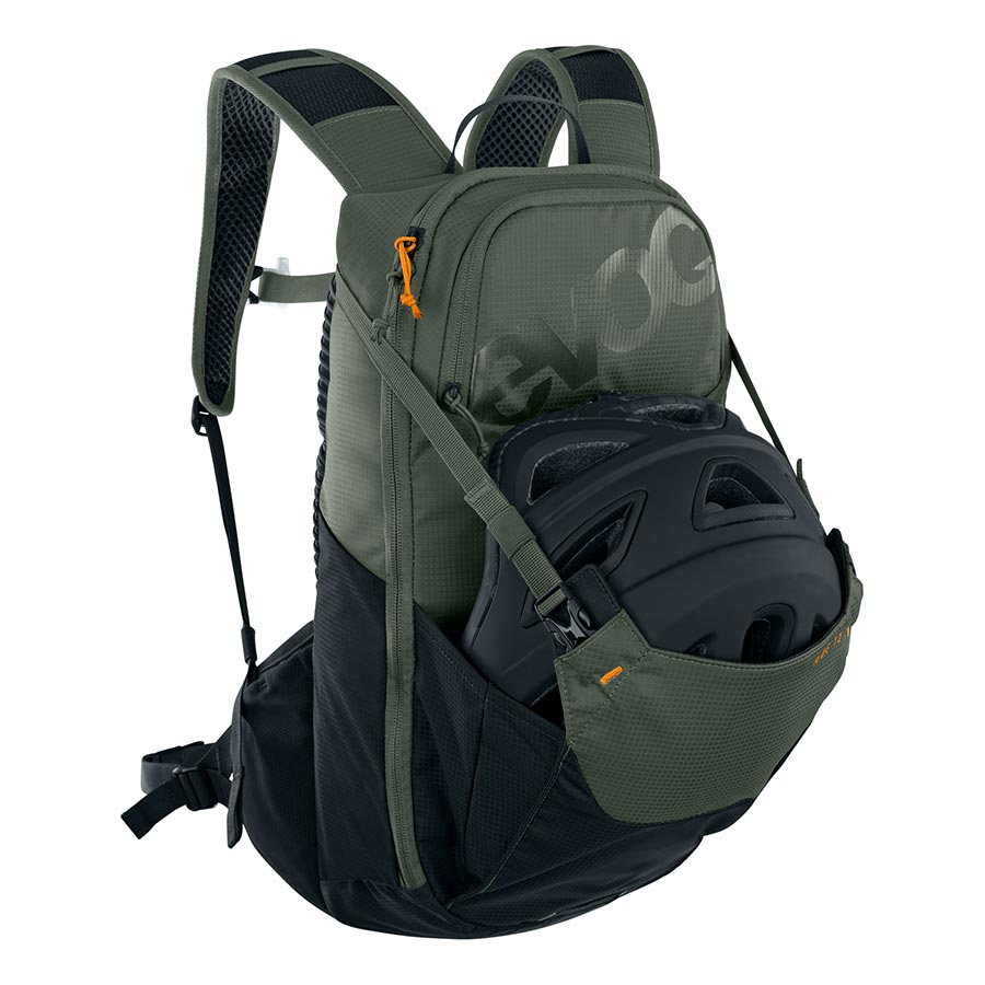721368-07::4::721368-07::EVOC, Ride 12, Sac d'hydratation, Volume: 12L, Réservoir: Inclus (2L), Olive foncé/Noir