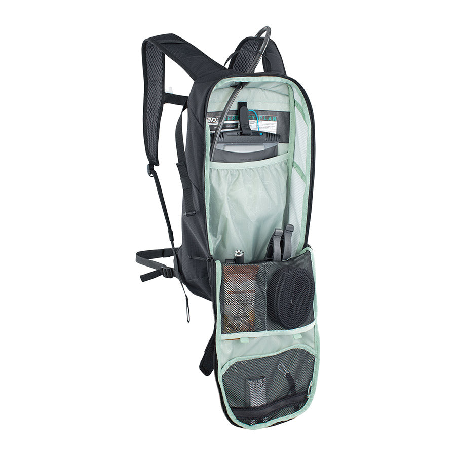 721369-01::2::721369-01::EVOC, Ride 8, Sac d'hydratation, Volume: 8L, Réservoir: Inclus (2L), Noir