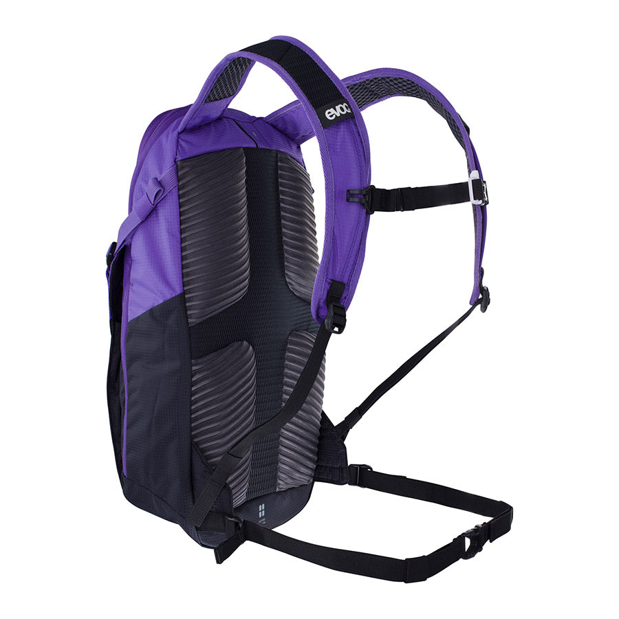 721369-10::2::721369-10::EVOC, Ride 8, Sac d'hydratation, Volume: 8L, Réservoir: Non Inclus, Violet/Noir
