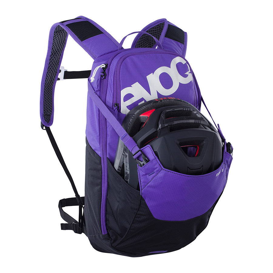 721369-10::4::721369-10::EVOC, Ride 8, Sac d'hydratation, Volume: 8L, Réservoir: Non Inclus, Violet/Noir