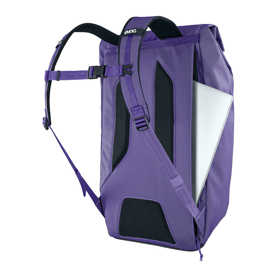 721412-05::4::721412-05::EVOC, Duffle Backpack 26, 26L, Violet/Noir