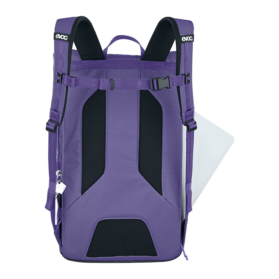 721413-05::4::721413-05::EVOC, Duffle Backpack 16, 16L, Violet/Noir