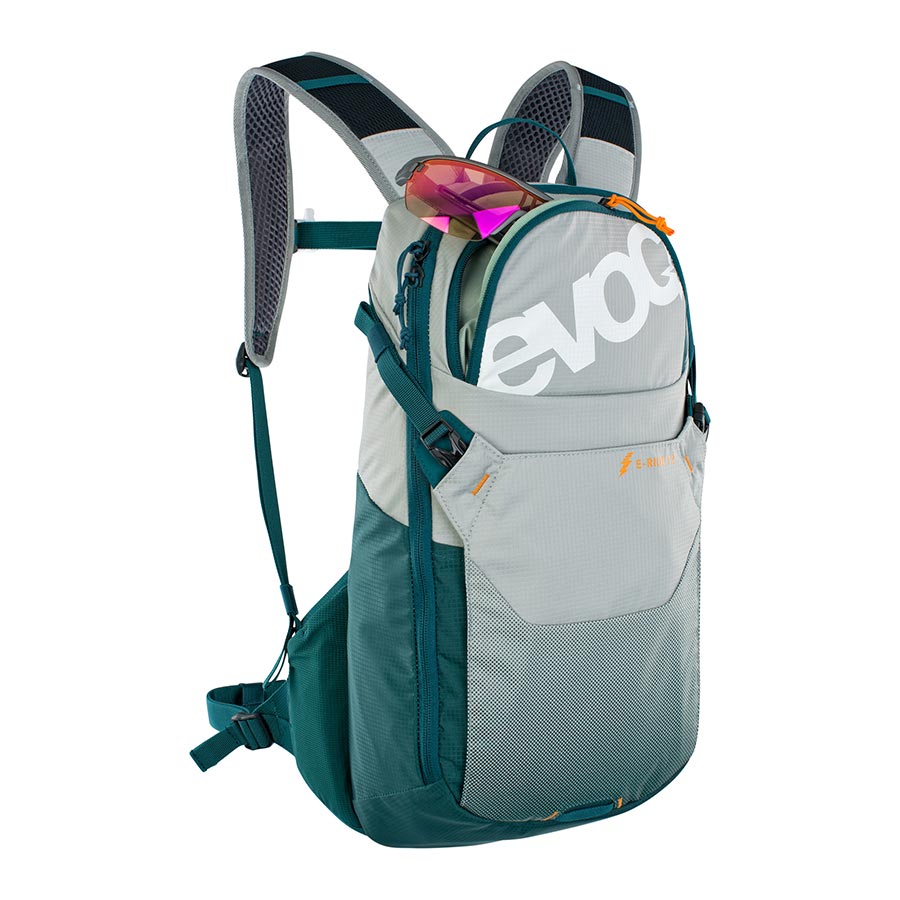 721429-02::1::721429-02::EVOC, E-Ride 12, Sac d'hydratation, Volume: 12L, Réservoir: Non inclus, Pierre/Pétrole