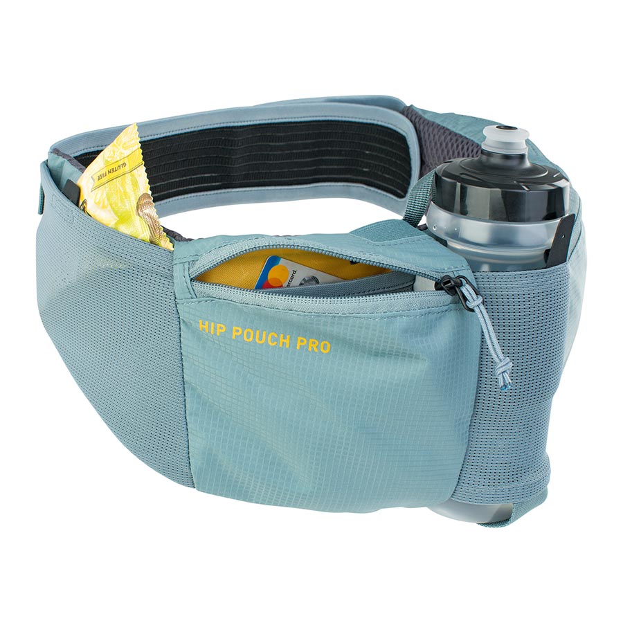 721434-02::2::721434-02::EVOC, Hip Pouch Pro + Drink Bottle, Sac, 1.5L, Acier
