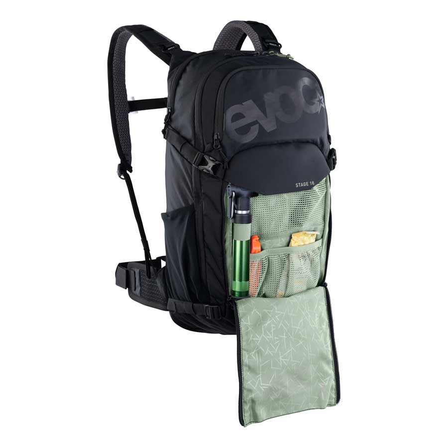 721510-01::3::721510-01::EVOC, Stage 18, Sac d'hydratation, Volume: 18L, Réservoir: Non inclus, Noir