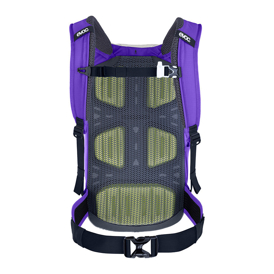 721510-04::1::721510-04::EVOC, Stage 18, Sac d'hydratation, Volume: 18L, Sable/Violet
