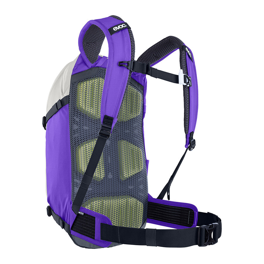 721510-04::5::721510-04::EVOC, Stage 18, Sac d'hydratation, Volume: 18L, Sable/Violet