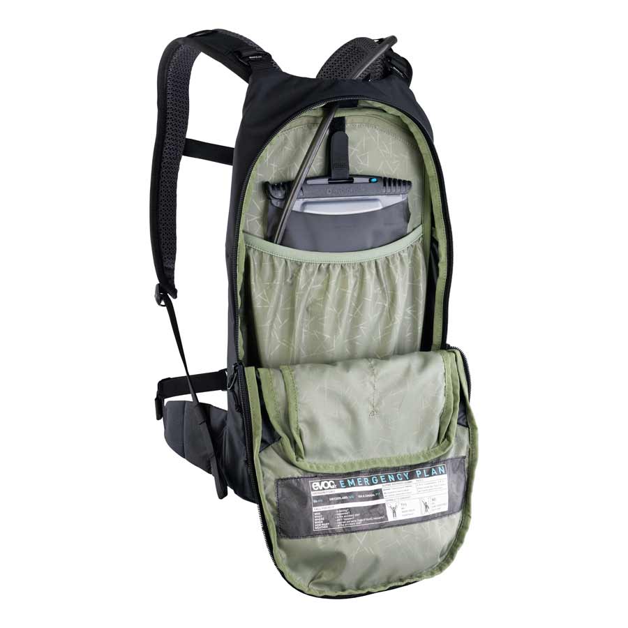 721512-01::4::721512-01::EVOC, Stage 6 + Réservoir 2L, Sac d'hydratation, Volume: 6L, Réservoir: Inclus (2L), Noir