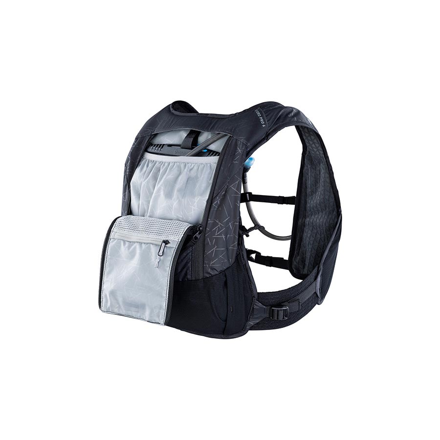 721513-01::5::721513-01::EVOC, Hydro Pro 6 + 1.5L, Sac d'hydratation, Volume: 6L, Réservoir: Inclus (1.5L), Noir