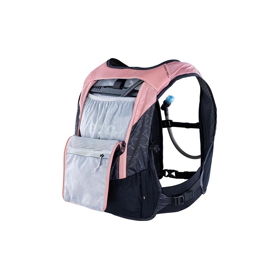 721513-03::5::721513-03::EVOC, Hydro Pro 6 + 1.5L, Sac d'hydratation, Volume: 6L, Réservoir: Inclus (1.5L), Rose poussière