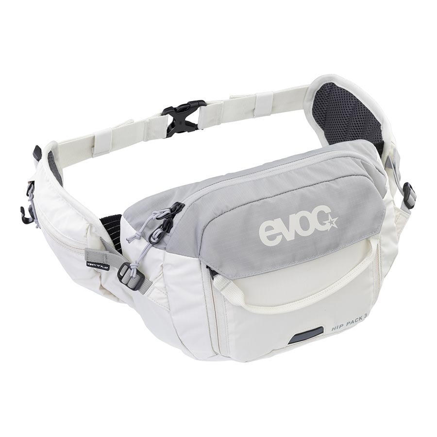 721632-03::0::721632-03::EVOC, Hip Pack 3 + Bladder 1.5L, Sac de taille, 3L, Inclus (1.5L), Sable/Pierre