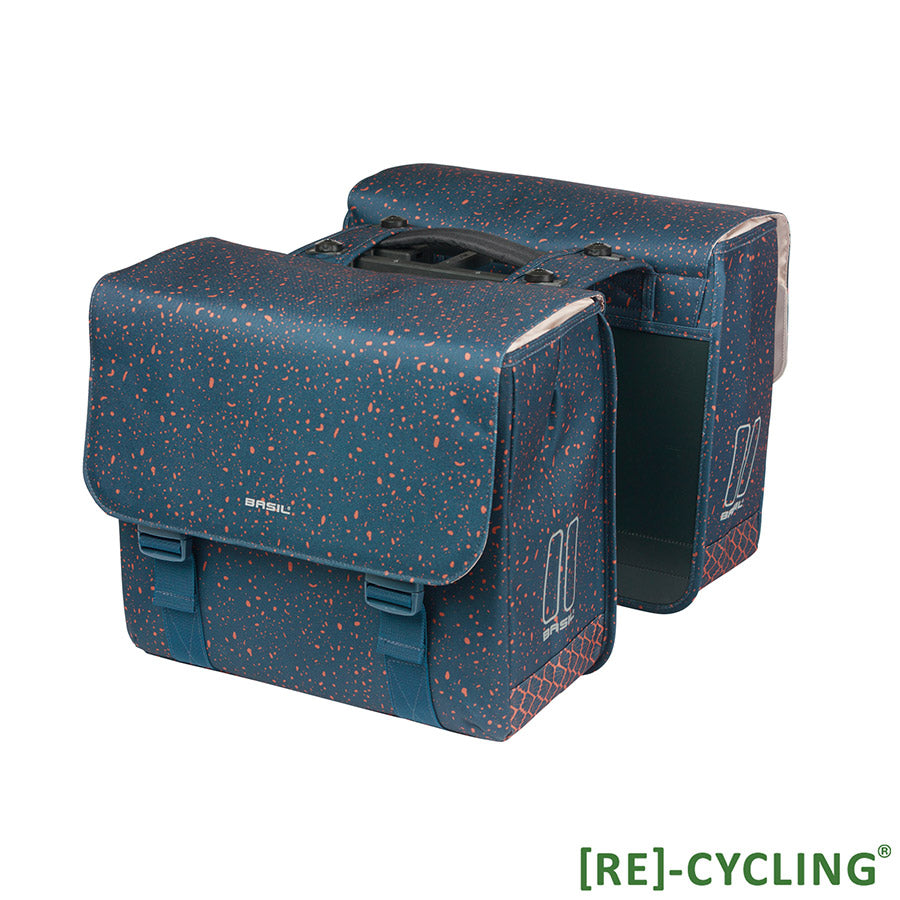 721647-01::0::721647-01::Basil, Flair Double, Sacoche, 35L, Bleu, Paire