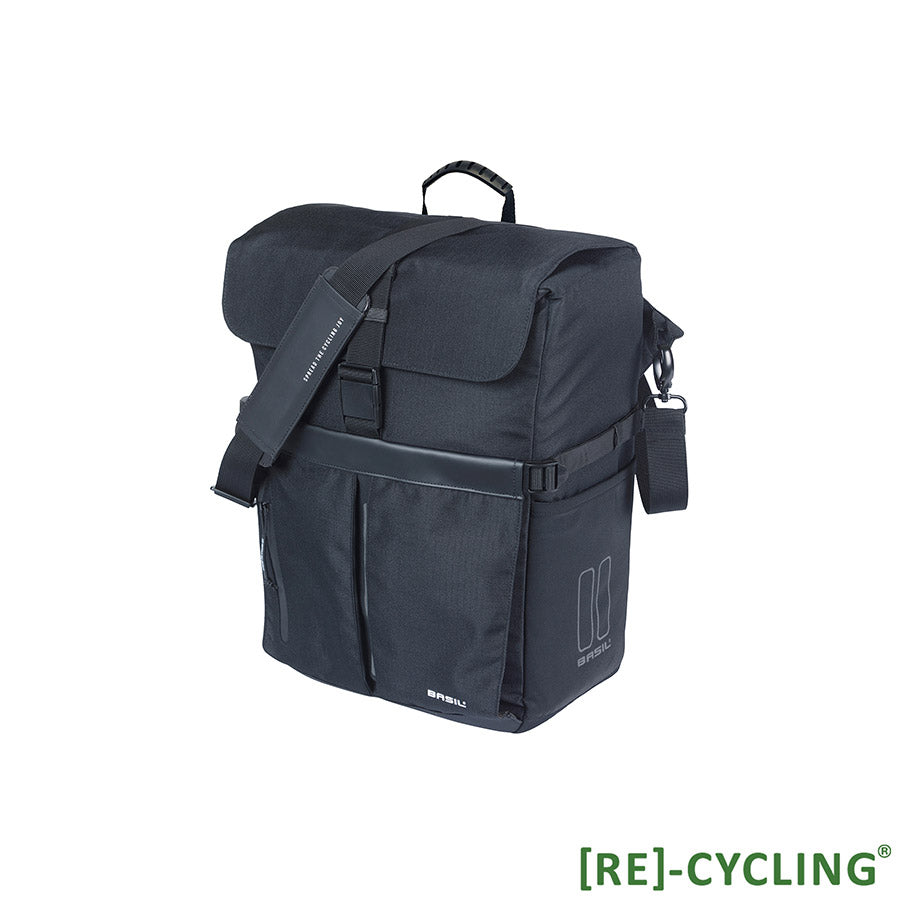 721656-01::0::721656-01::Basil, Move Simple, MIK Hooks, Sacoche, 15L, Noir
