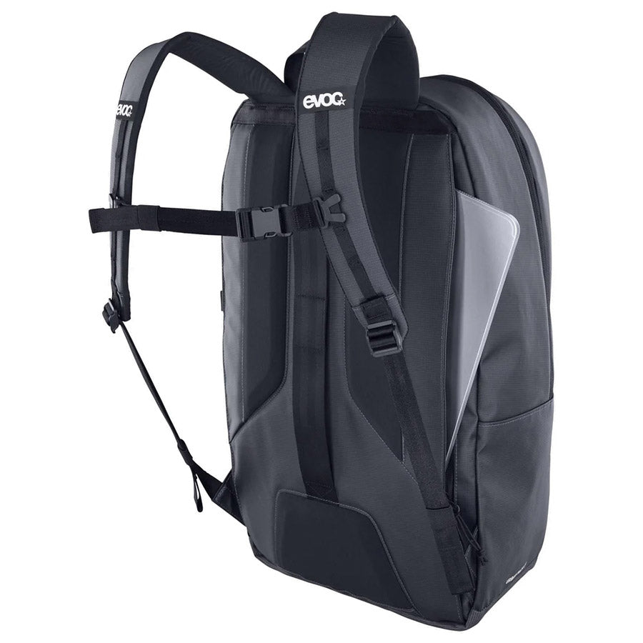 721716-03::4::721716-03::EVOC, Urban Pack 25, Sac à dos, édition IRONMAN, 25L, Noir
