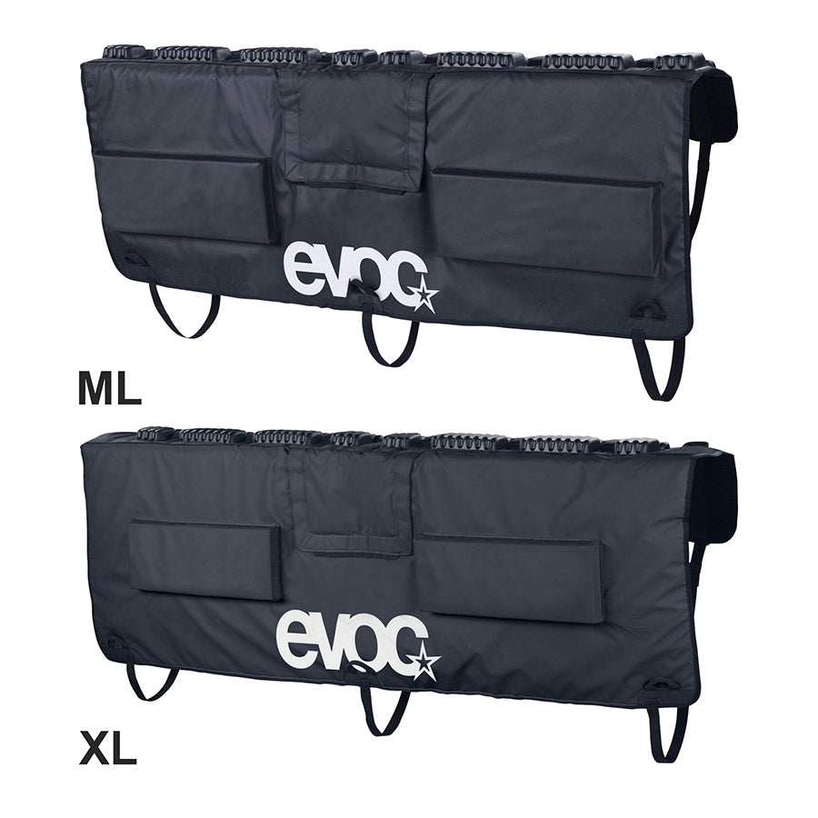 721721-02-ML::0::721721-02-ML::EVOC, Tailgate Pad, Protecteur de panneau de boîte de camionnette, Noir, M/L
