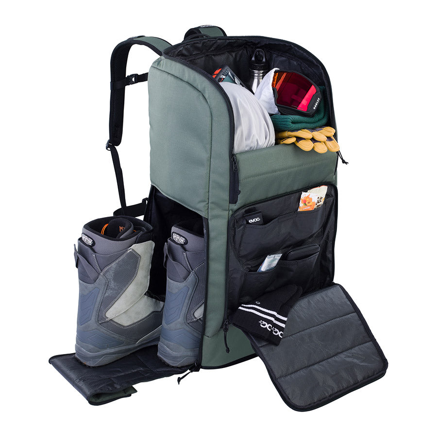 721728-02::6::721728-02::EVOC, Gear Backpack 90, Sac à dos, 90L, Olive foncé