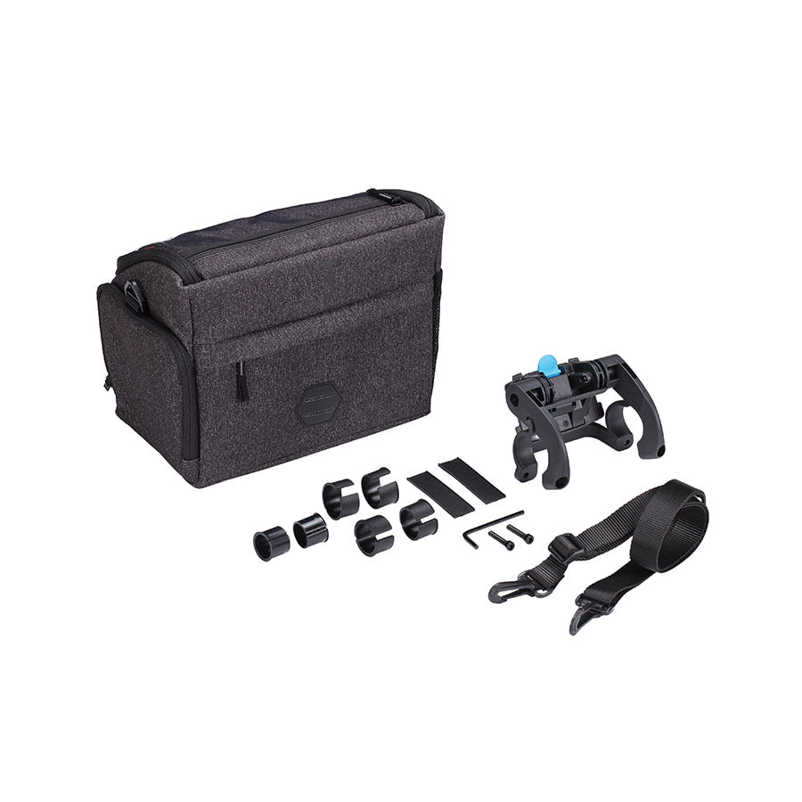 721734-01::7::721734-01::BBB Cycling, BSB-139 FrontPack, Sac au guidon, 5.5L, Gris