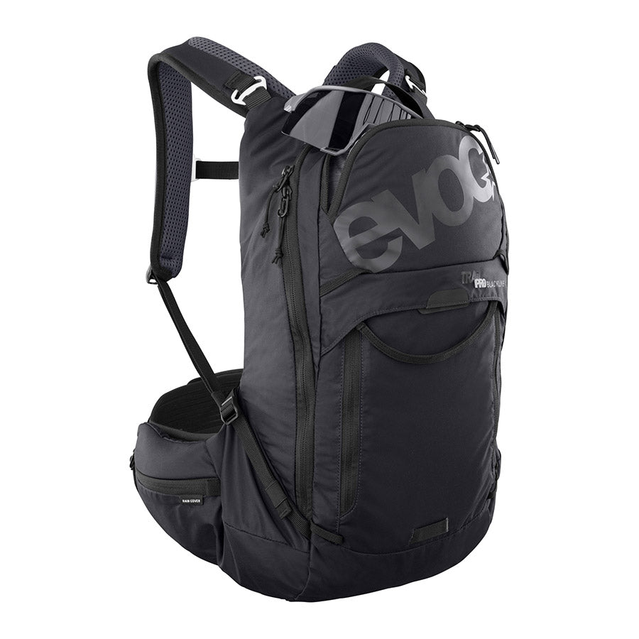 721740-01-SM::2::721740-01-SM::EVOC, Trail Pro Blackline 16, Sac à dos avec protection, 16L, Noir, SM