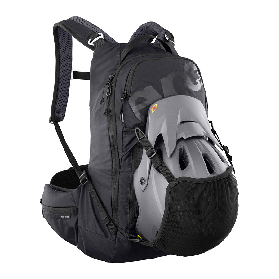 721740-01-SM::3::721740-01-SM::EVOC, Trail Pro Blackline 16, Sac à dos avec protection, 16L, Noir, SM