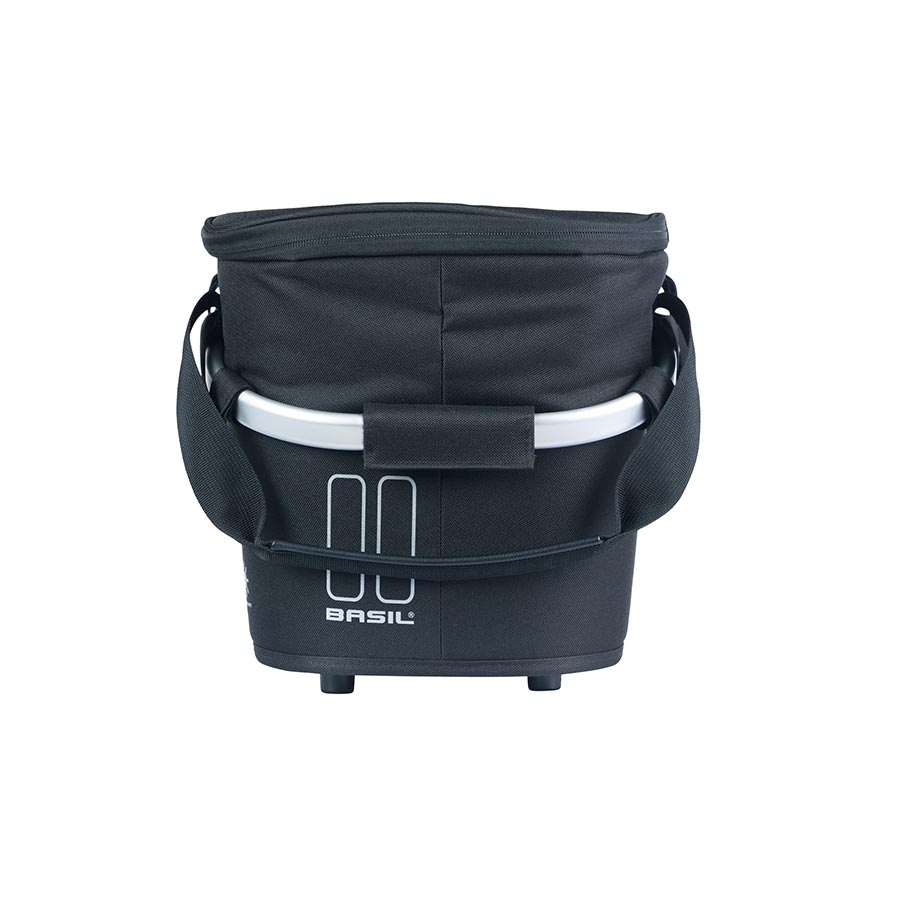 730526-01::2::730526-01::Basil, Classic Carry All, Panier, Arrière, Isolé, Noir