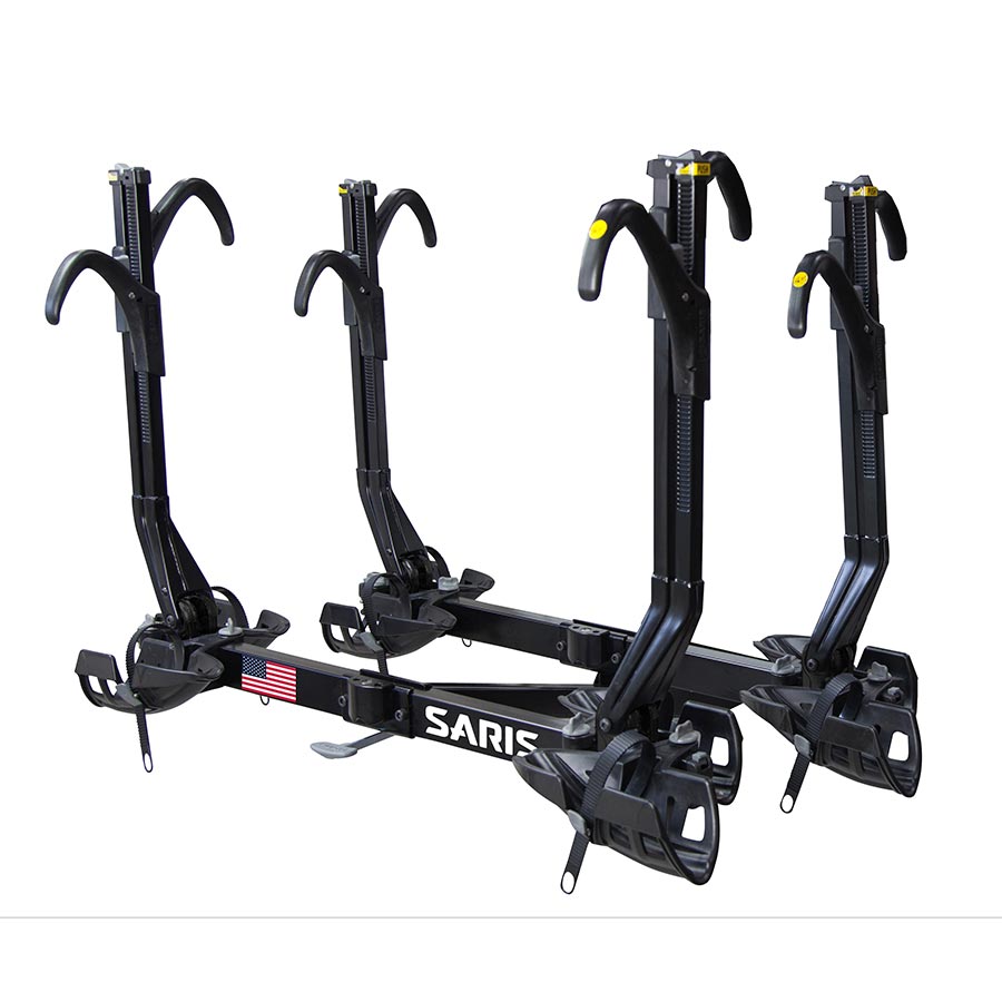 751612-02::0::751612-02::Saris, Superclamp G3, Porte-vélos pour attelage, 2'', Vélos: 4, Poids max. par vélo: 60 lb pour les 2 plus près du véhicule - 35 lb pour les 2 plus éloignés
