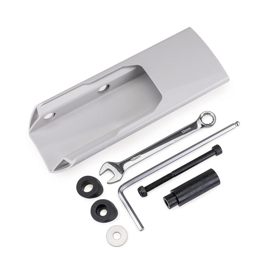 751651-02::1::751651-02::Kuat, Extension de berceau 3" pou Sherpa 2.0, Gris Métalique