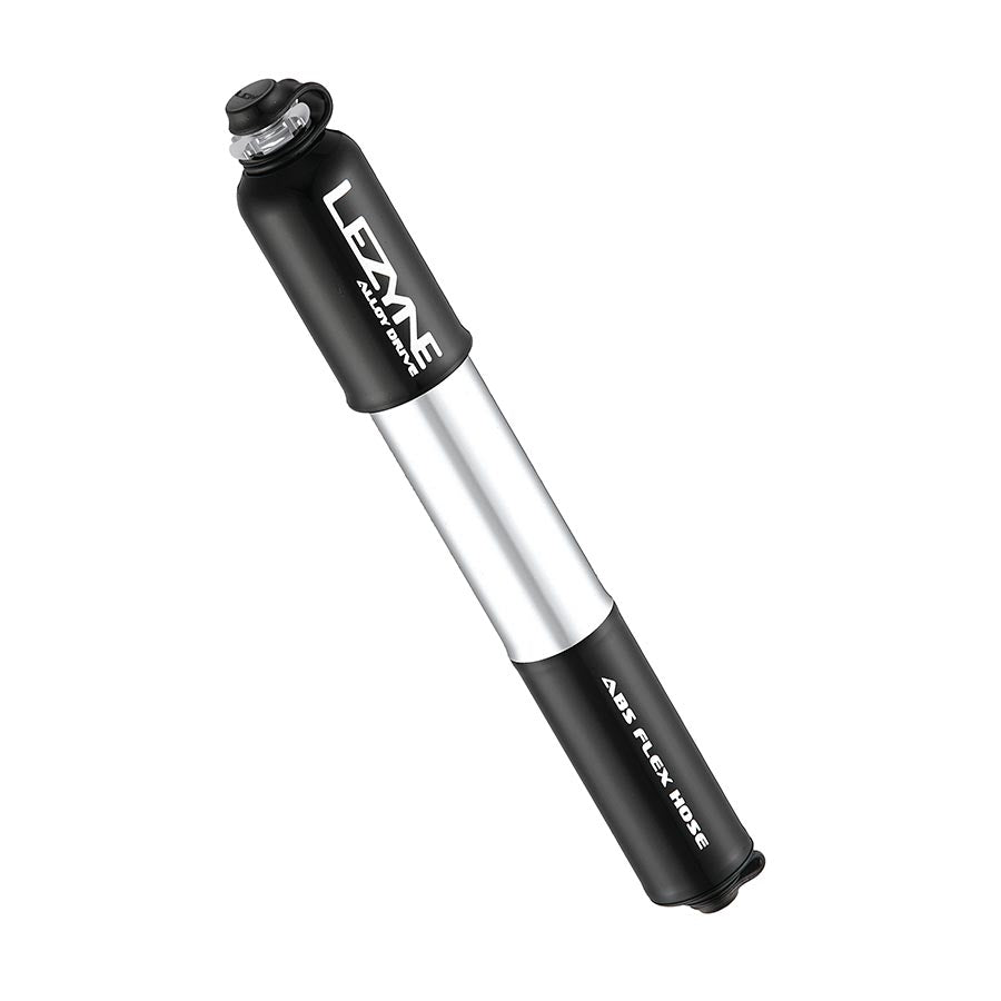 760165-01::1::760165-01::Lezyne, Alloy Drive HV, Pompe, 90psi, Noir, M, 214mm
